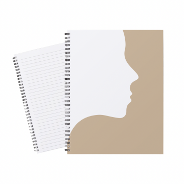 Notebook Lady Face