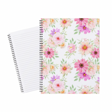 Notebook Pink Flowers