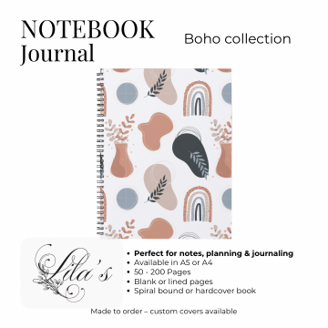 Notebook Boho Abstract