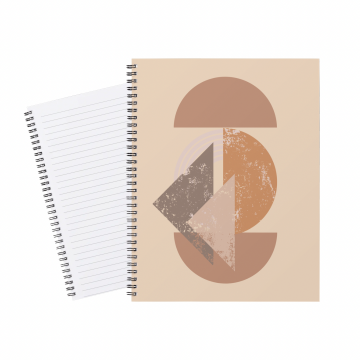 Notebook Boho Shapes