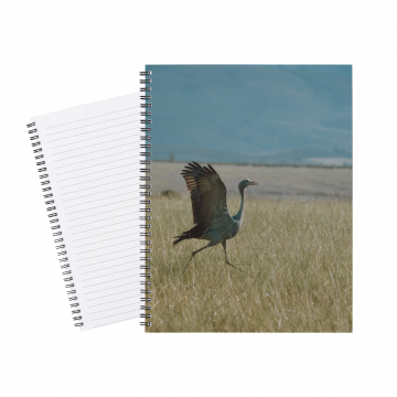 Notebook Blue Crane
