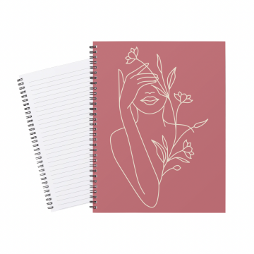 Notebook Lady Sketch