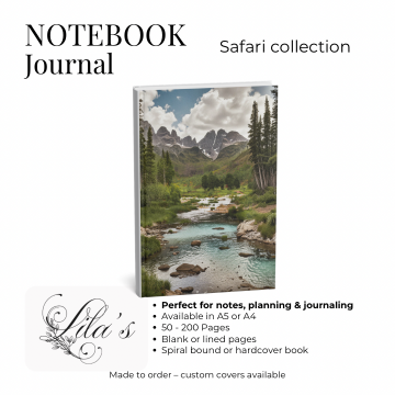 Notebook Safari Water-Stream