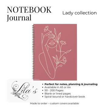 Notebook Lady Sketch