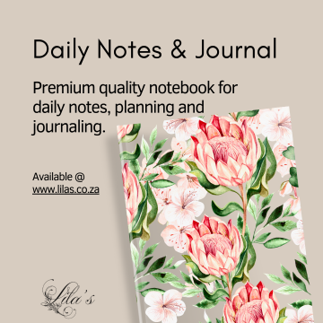 Notebook Proteas Full Bloom