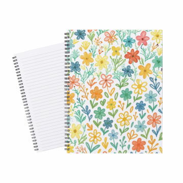 Notebook Colourful Flowers