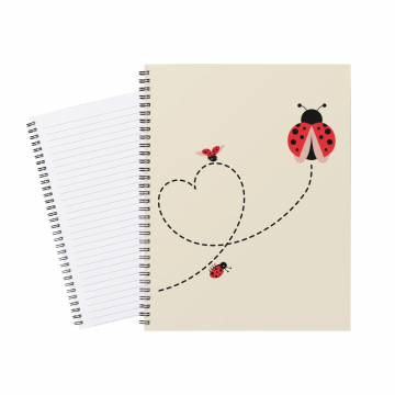 Notebook Ladybug