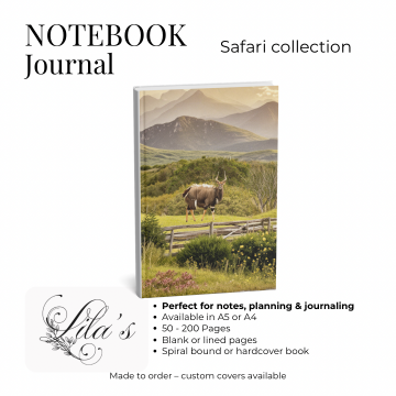 Notebook Safari Wildebeest