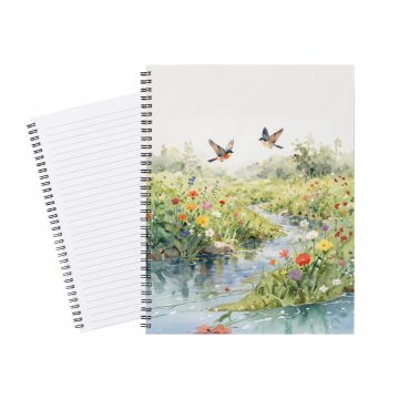 Notebook Birds Water