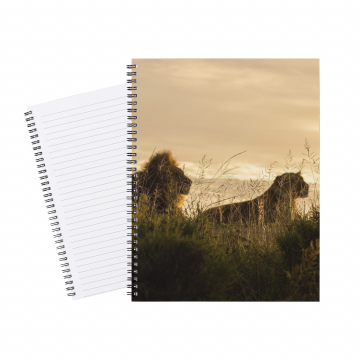 Notebook Safari Lion 012