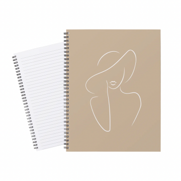 Notebook Lady Sketch Hat